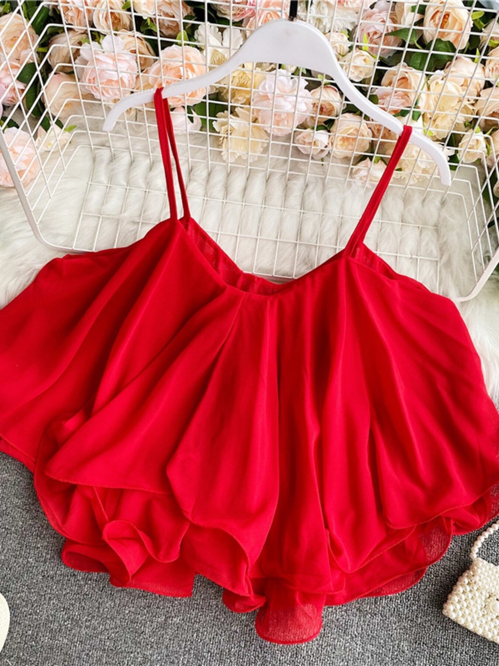 Ruffled Flowy Cami - Picture 13 of 14